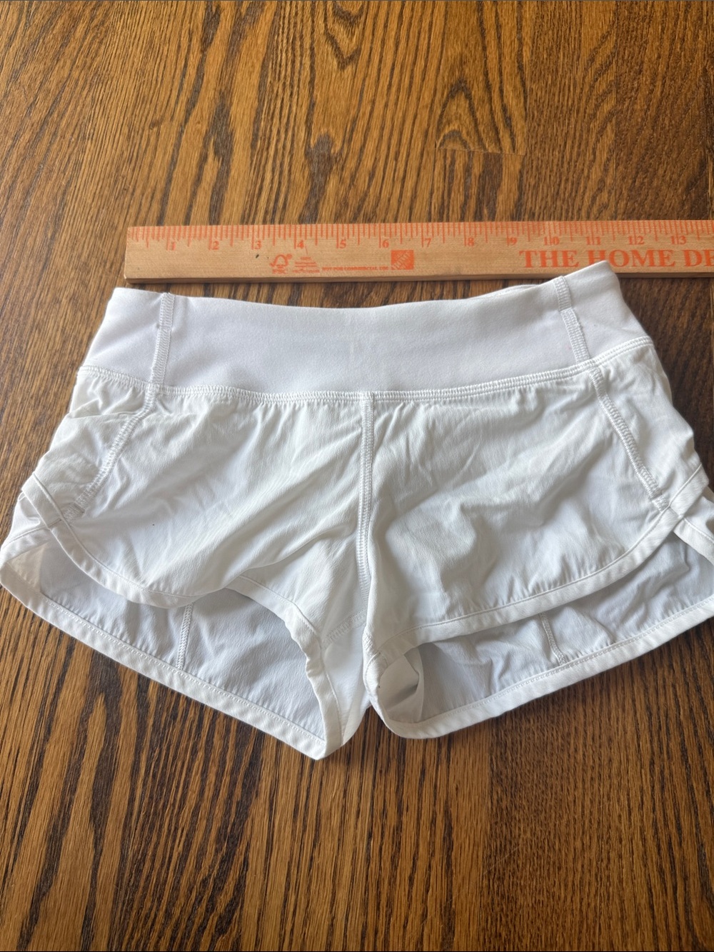 Ivivva White Athletic Running Shorts 8